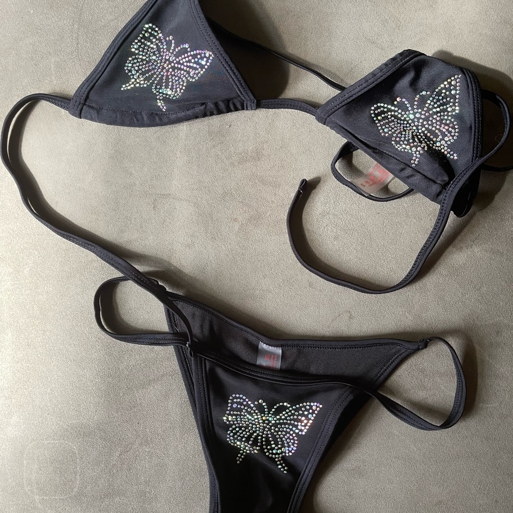 Butterfly Print Bikini
